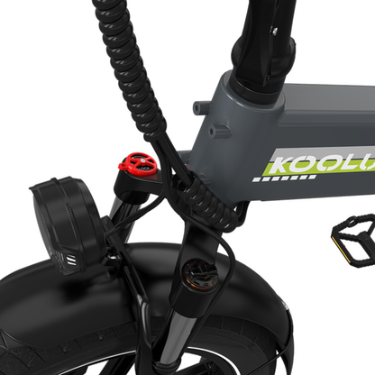 KOOLUX X12 elcykel med justerbart styre – Wheelyshop