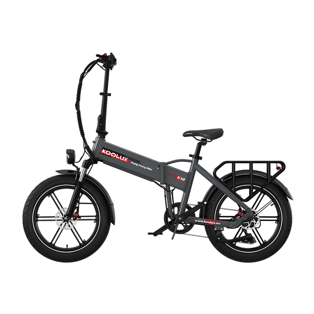 KOOLUX X12 elcykel med 3 körlägen – Wheelyshop
