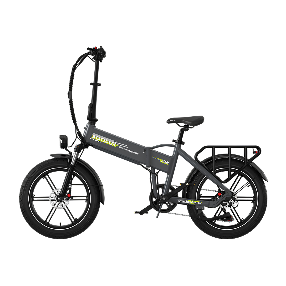 KOOLUX X12 elcykel med upp till 120 km räckvidd – Wheelyshop