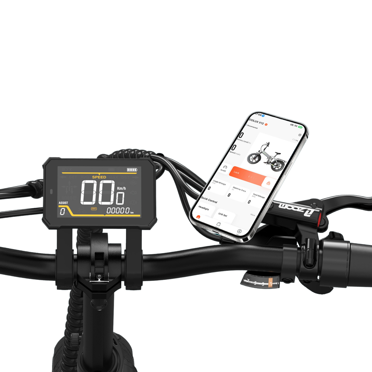 KOOLUX X12 elcykel med maxlast 120 kg – Wheelyshop