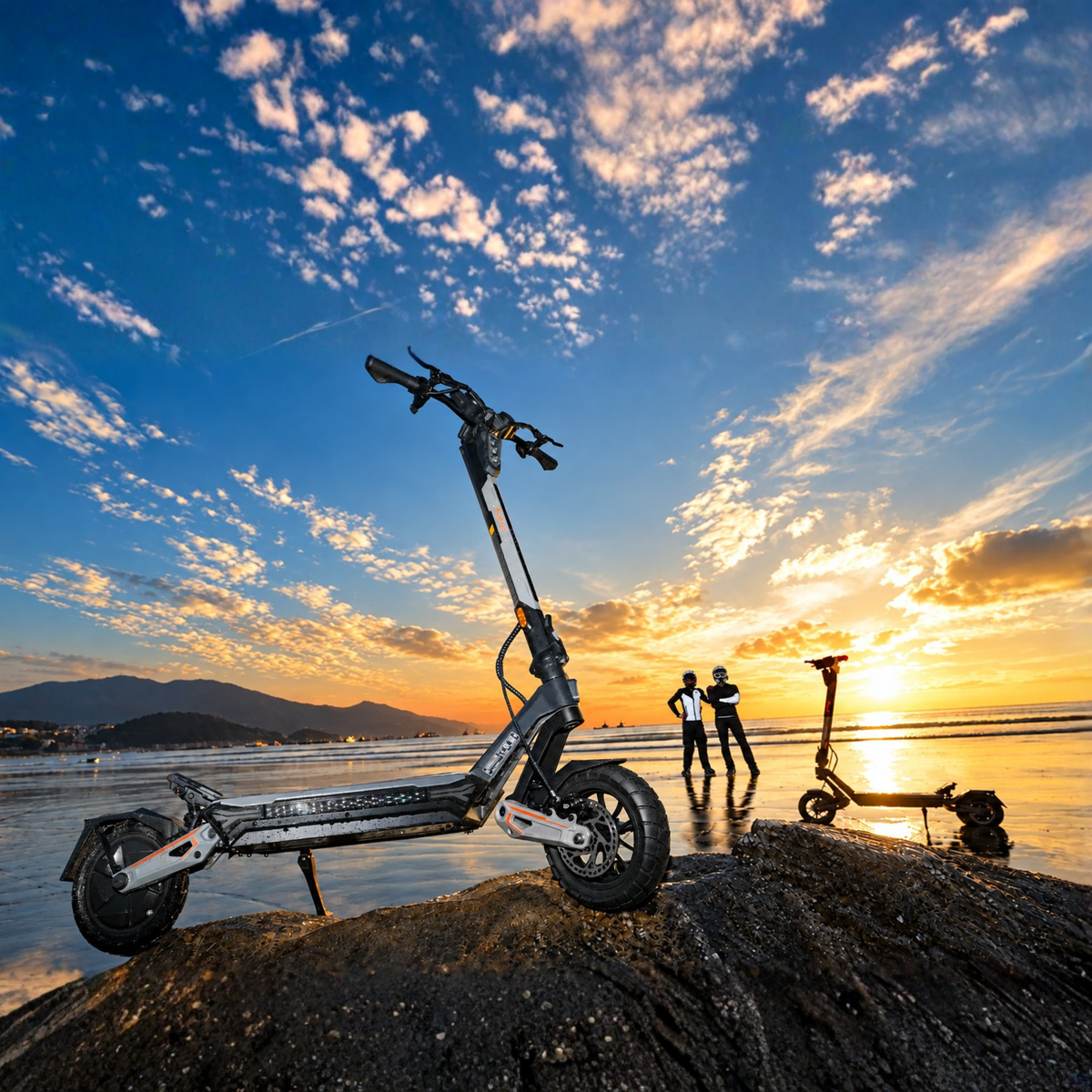 KuKirin T4 - Elsparkcykel - Wheelyshop
