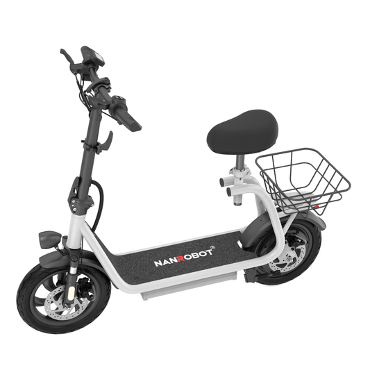 Nanrobot M5 elsparkcykel med löstagbart 36V-batteri – Wheelyshop