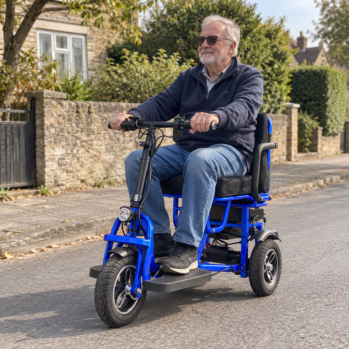 SJGOOD M2 BV FRT MB permobil med avtagbart 48V 10Ah batteri – Wheelyshop