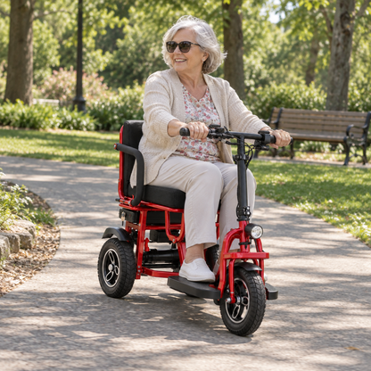 SJGOOD M2 BV FRT MB permobil med sits med armstöd – Wheelyshop
