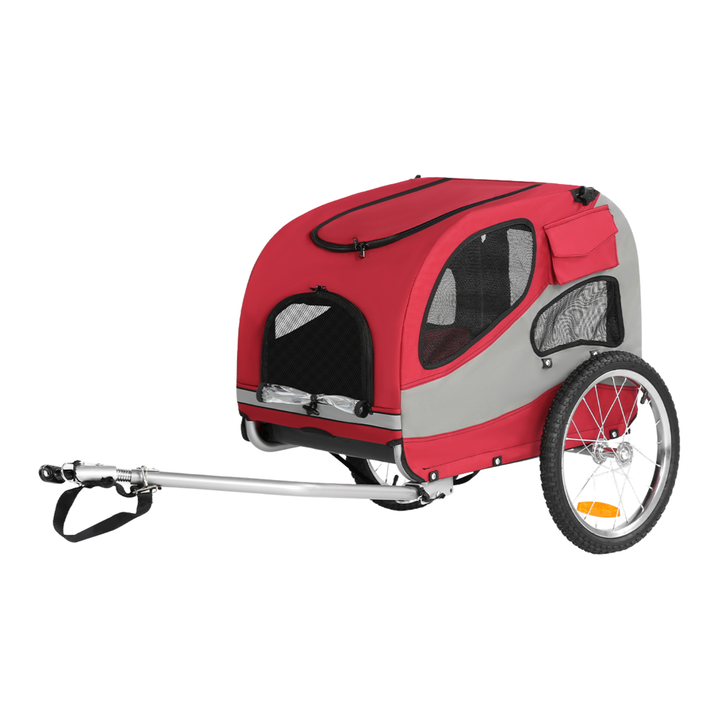 Smart 10801 cykelvagn för husdjur sedd från sidan