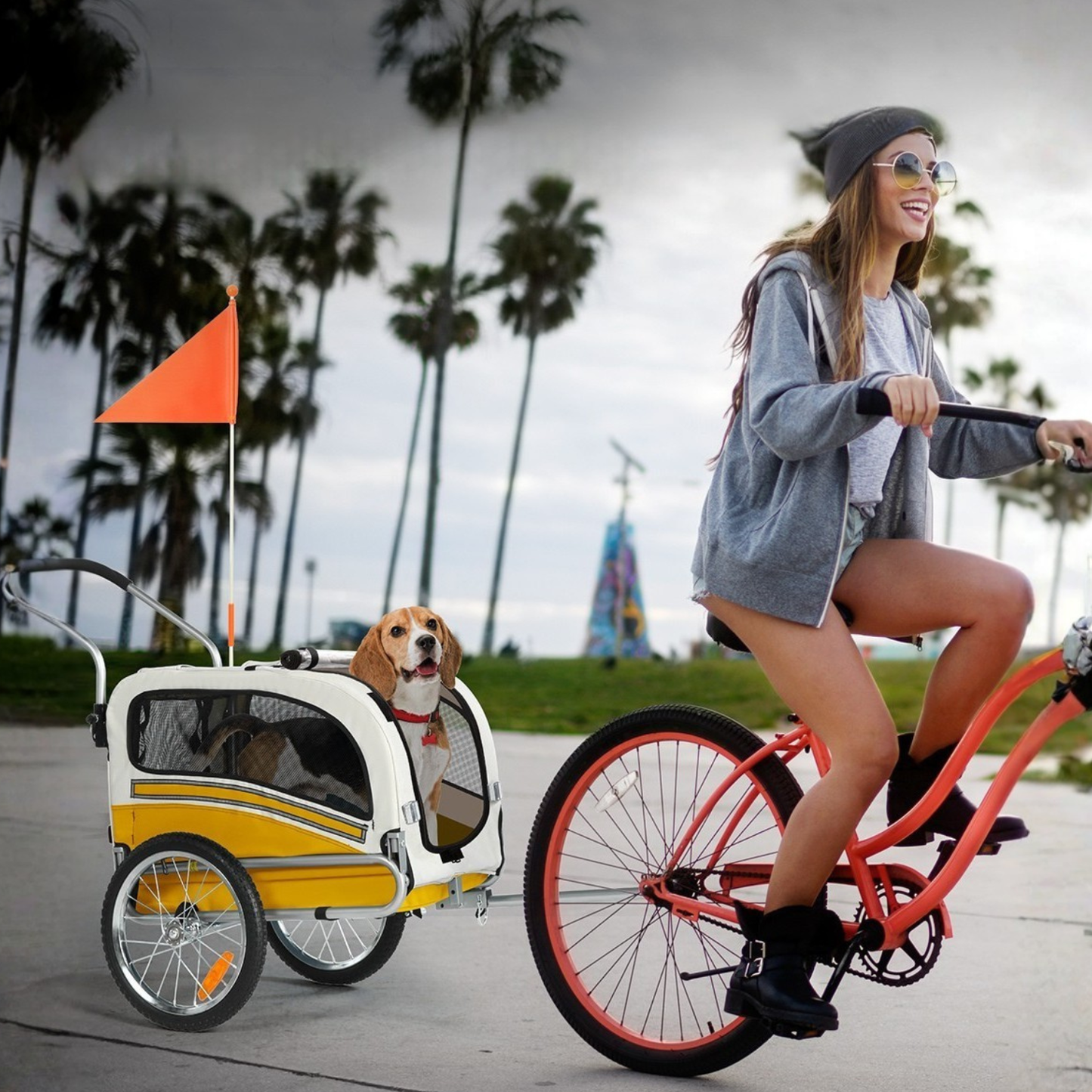 Smart husdjursvagn cykel 20303B