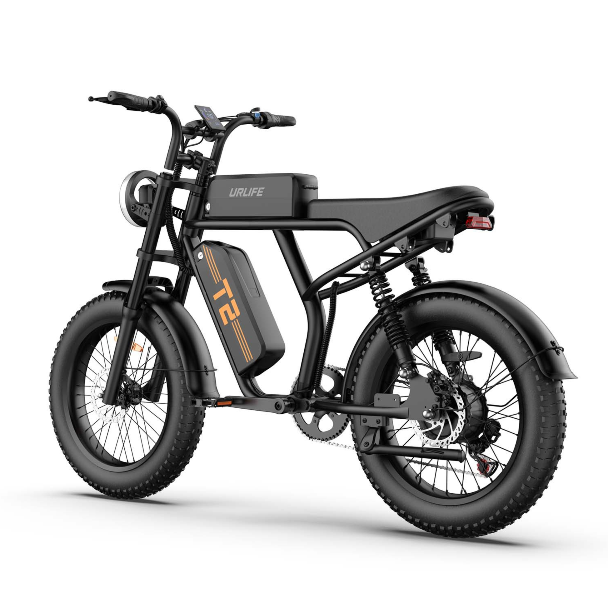 URLIFE T2 elcykel med grova offroad-luftdäck – Wheelyshop