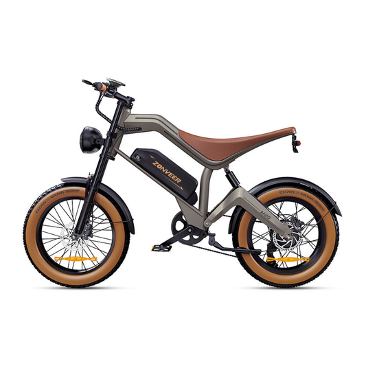 ZONVEER M20 elcykel med 750W motor och 1500W toppeffekt – Wheelyshop