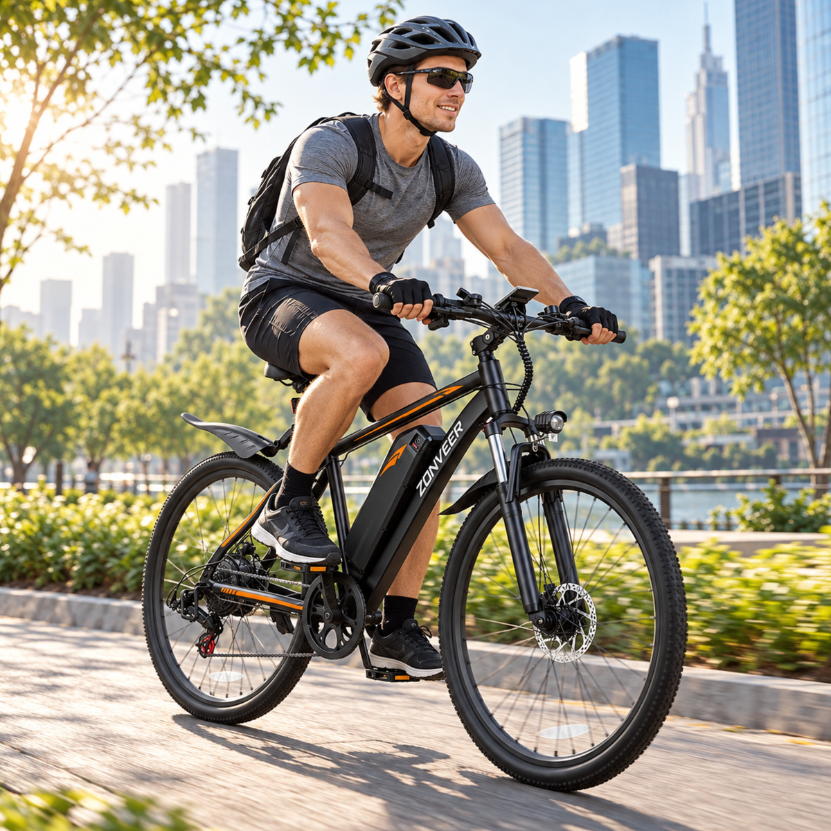 ZONVEER M26 elcykel med IP54-klassning – Wheelyshop