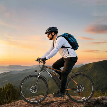 ZONVEER M26 elcykel med fjädring fram – Wheelyshop