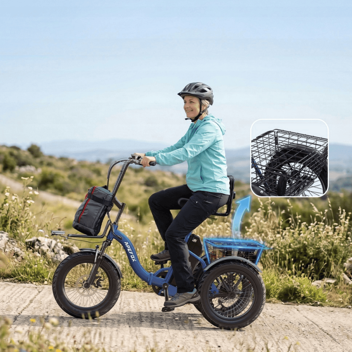 APEFOX RH30 - Trehjuling - Wheelyshop
