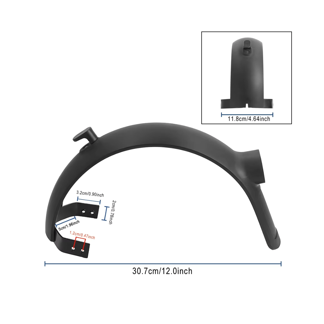 Bakre stänkskärm Xiaomi 4 Ultra - Reservdel - Wheelyshop