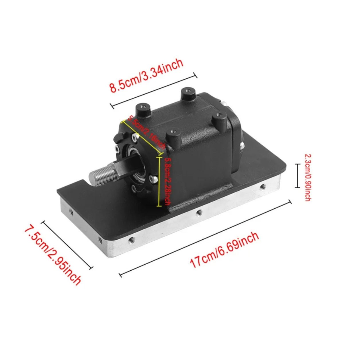 Bakre stötdämpare INOKIM OX/OXO - Reservdel - Wheelyshop