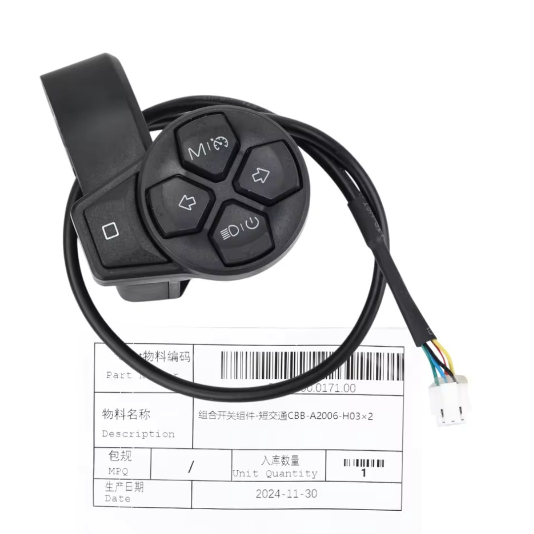 Indicators and meter switch Ninebot ZT3/ZT3 Pro - Spare part - Wheelyshop