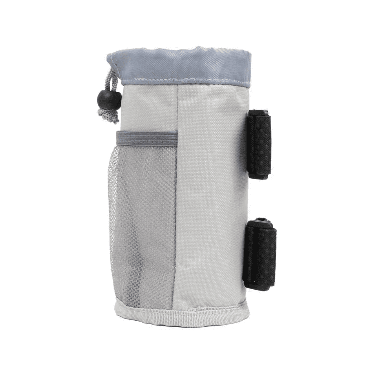 Flaskhållare Bag Edition i grått, sedd från sidan