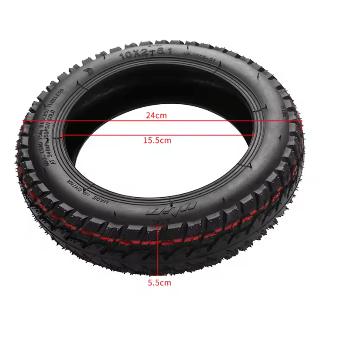 Däck 10" Off - Road Luft Xiaomi - Reservdel - Wheelyshop