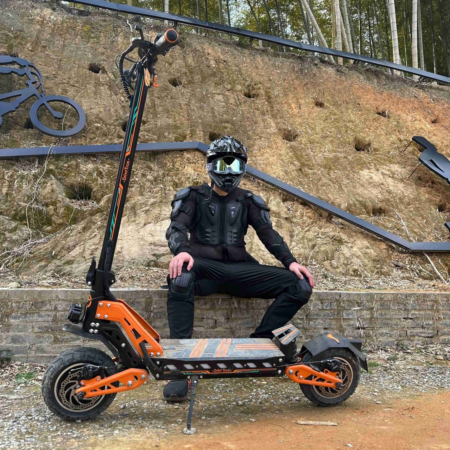 DriveTron DT10 - Dual - motor (52V 20.8Ah) - Elsparkcykel - Wheelyshop