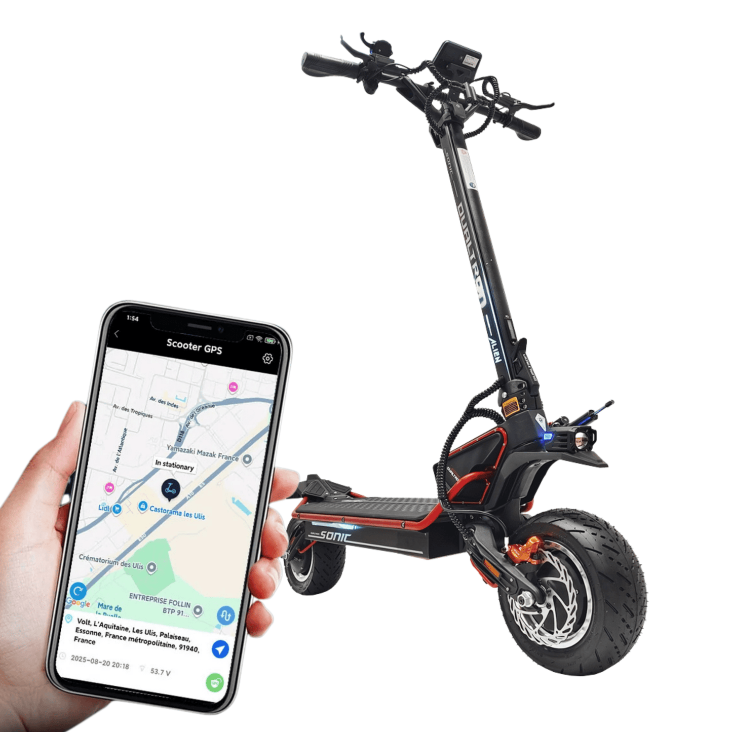 DUALTRON Alien - Elsparkcykel - Wheelyshop