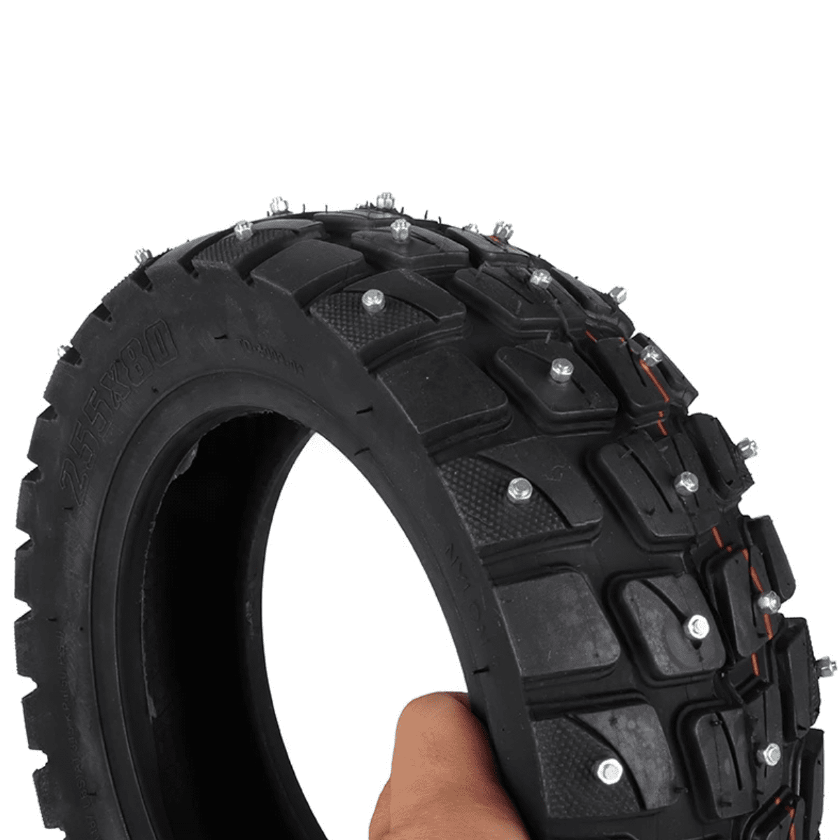 Studded tire 10" 80/65 - 6 Luft Dualtron/KuKirin/Zero/Kaabo/Inokim - Spare part - Wheelyshop