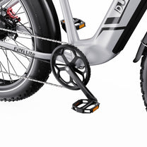 Vevparti och pedaler på Duotts F26 Lite