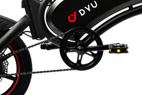 Vevparti och pedaler på DYU D3S