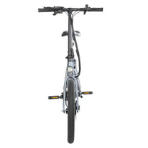 DYU T1 hopfällbar elcykel rakt framifrån