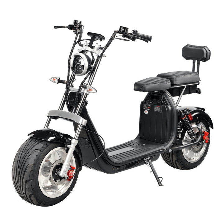 eHoodax X10 City Road elsparkcykel snett framifrån