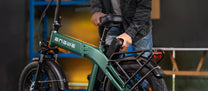 Detalj på ENGWE EP-2 3.0 Boost hopfällbar fatbike-elcykel