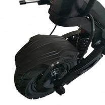 Främre/bakre stänkskärm för TEVERUN Fighter Eleven/Eleven+ på elsparkcykeln, sedd snett