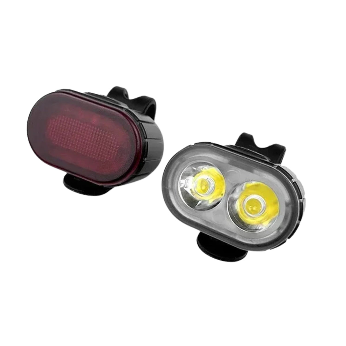 USB-laddning av lampkit fram och bak för cykel