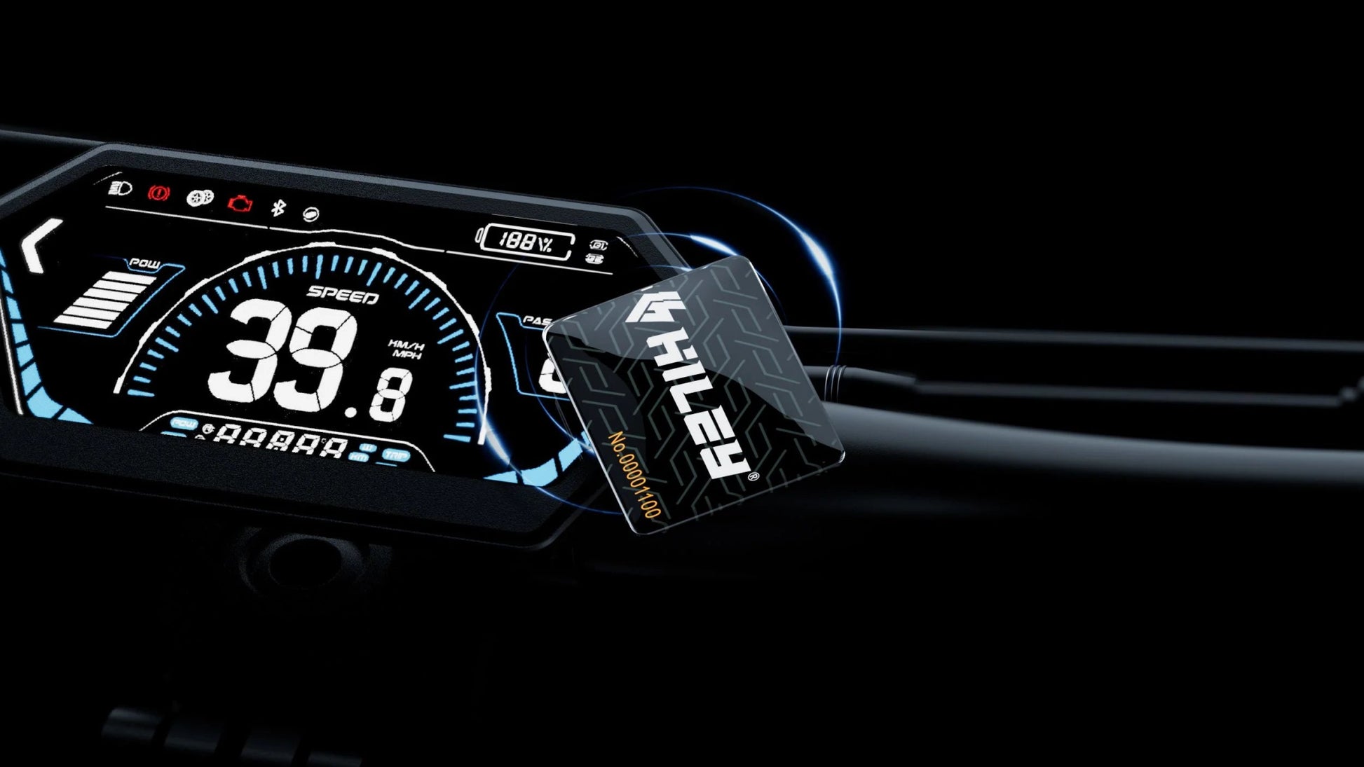 HILEY TIGER 10 V5 - Elsparkcykel - Wheelyshop