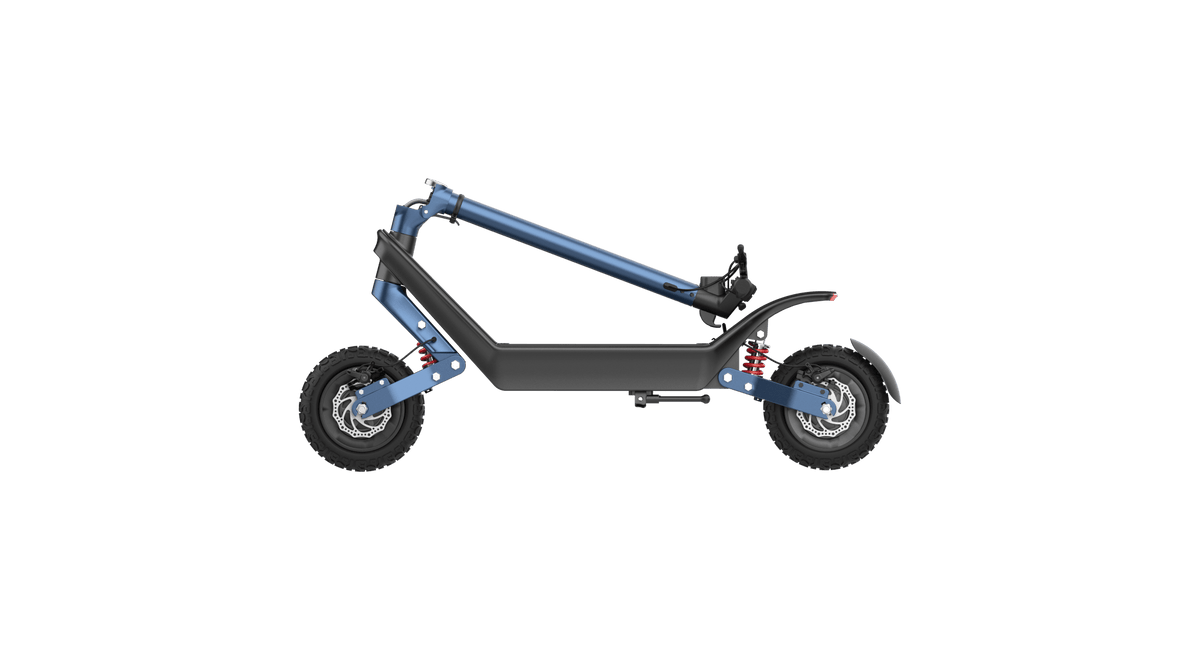 HX X10 elsparkcykel hopfälld