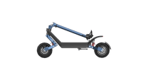 HX X10 elsparkcykel hopfälld
