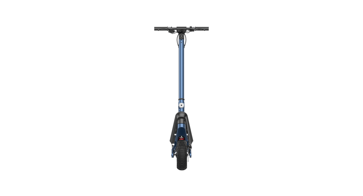 HX X10 elsparkcykel rakt framifrån
