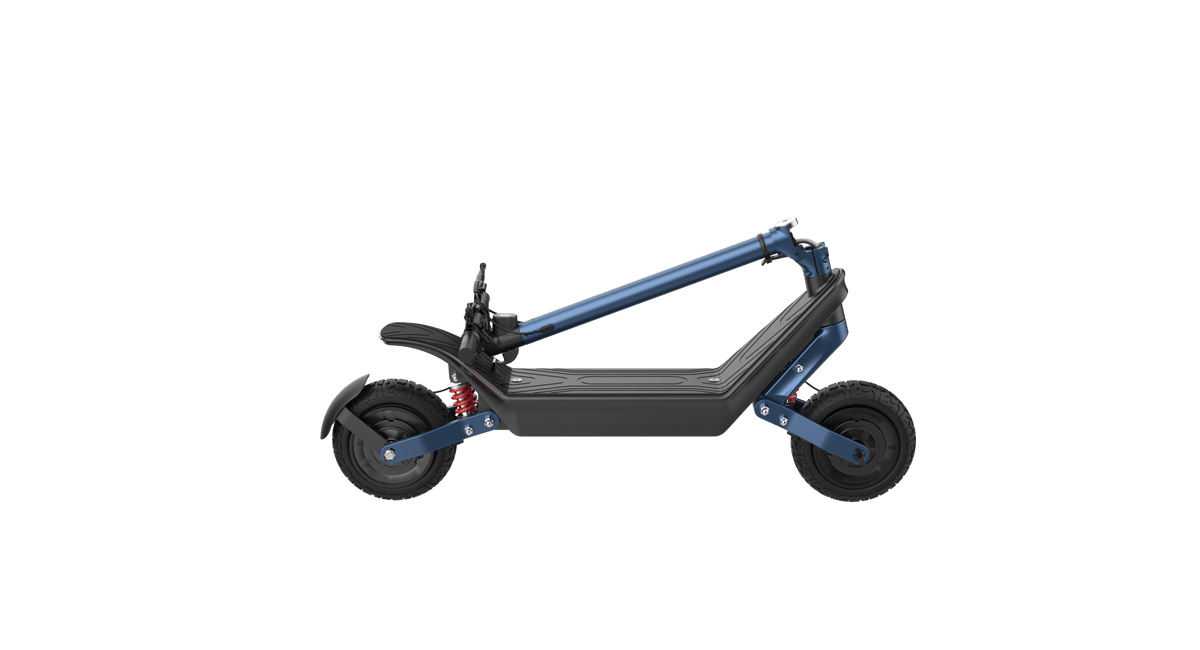 HX X10 elsparkcykel hopfälld