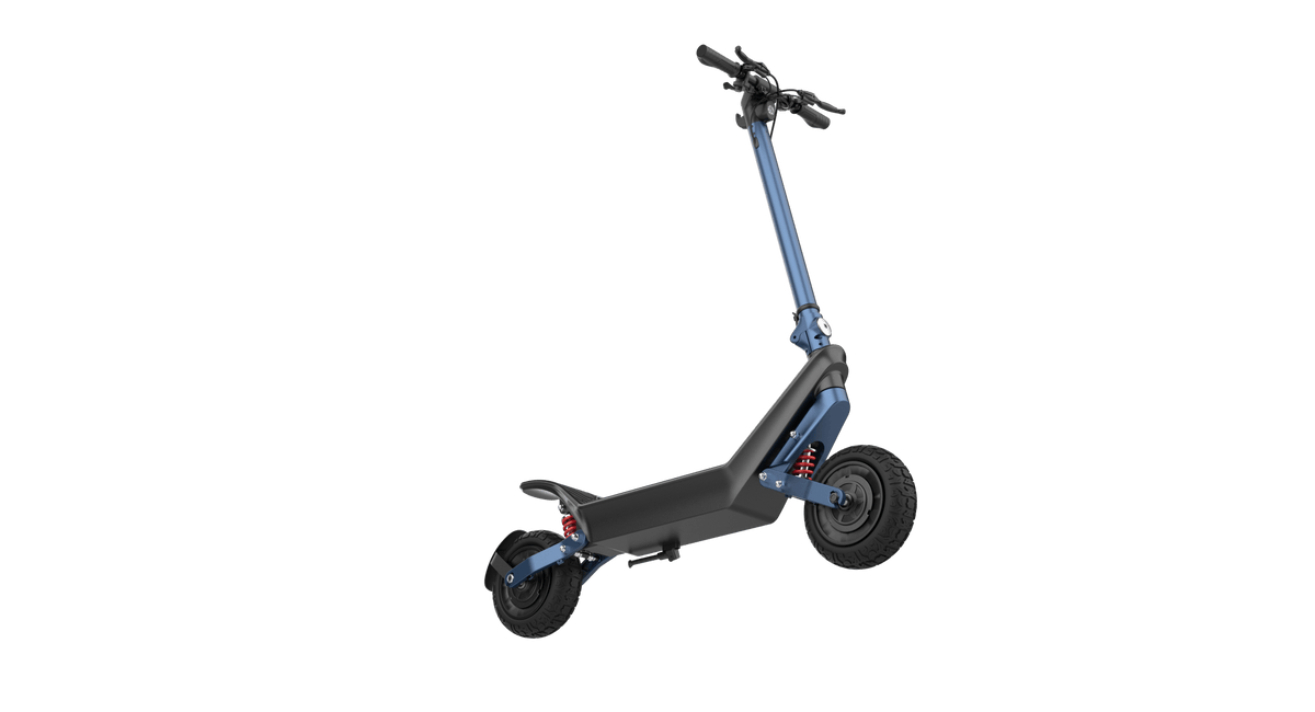 HX X10 elsparkcykel snett bakifrån