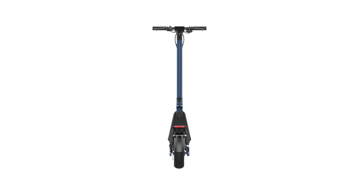 HX X10 elsparkcykel rakt bakifrån