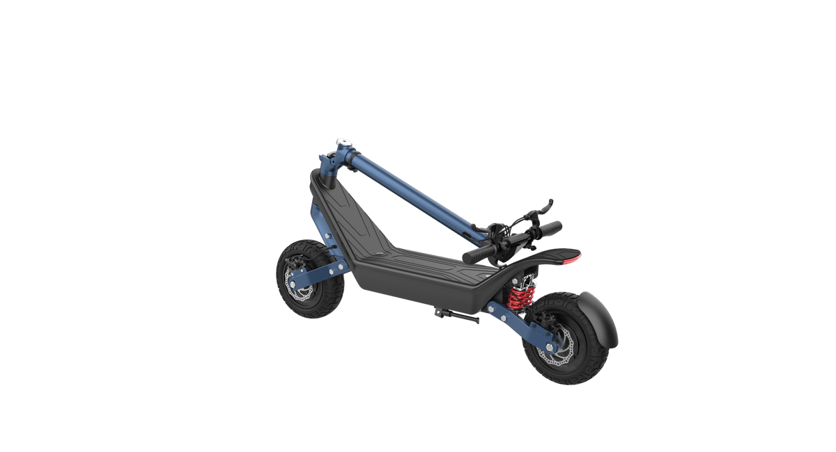 HX X10 elsparkcykel hopfälld