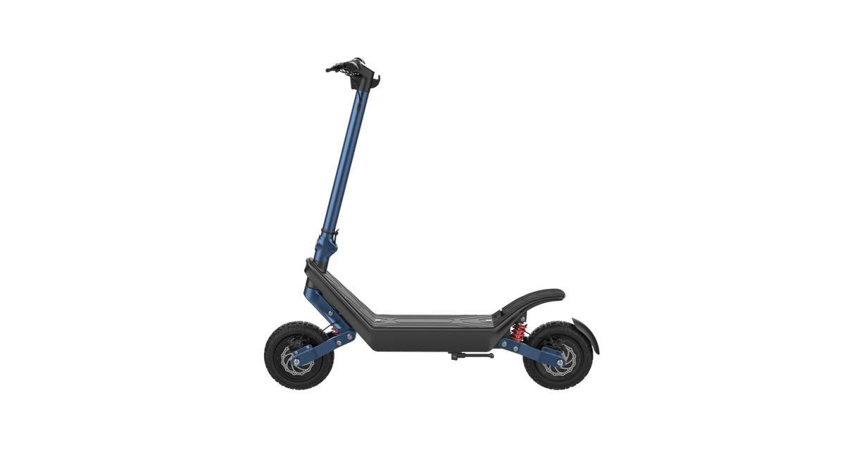 HX X10 elsparkcykel sedd från sidan