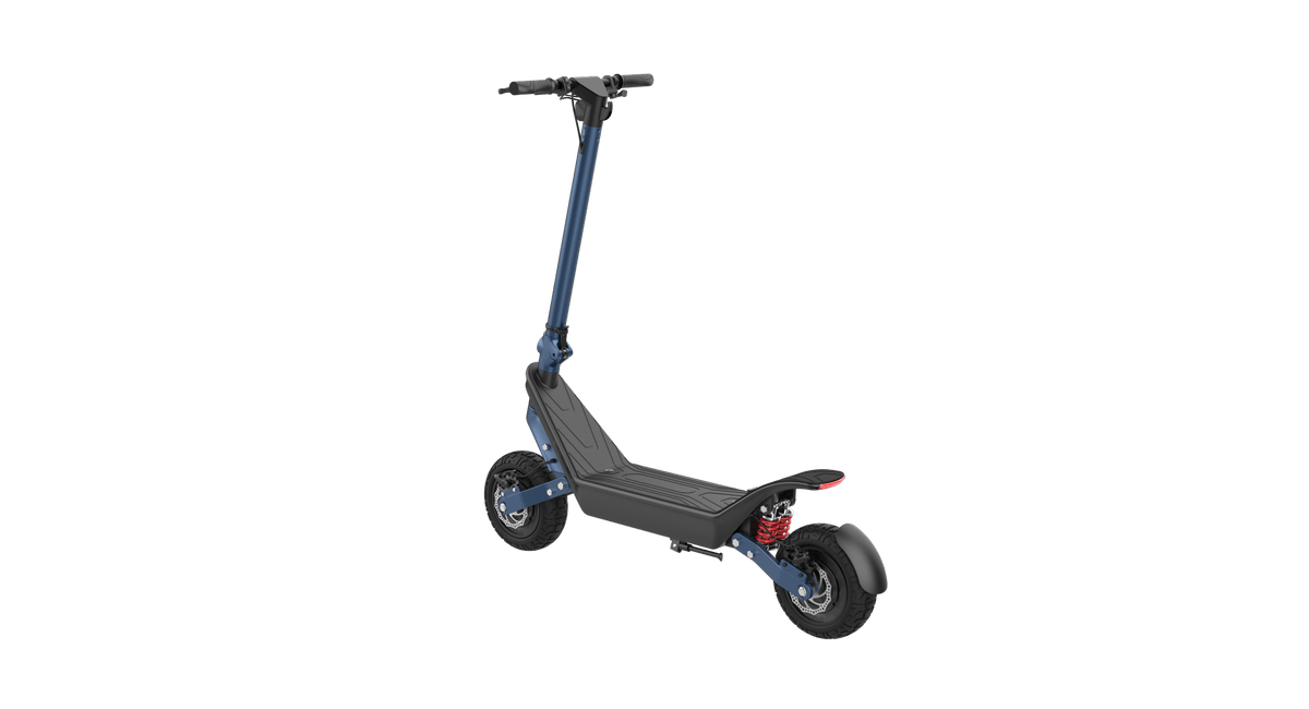 HX X10 elsparkcykel snett bakifrån