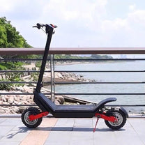 HX X10 elsparkcykel sedd från sidan