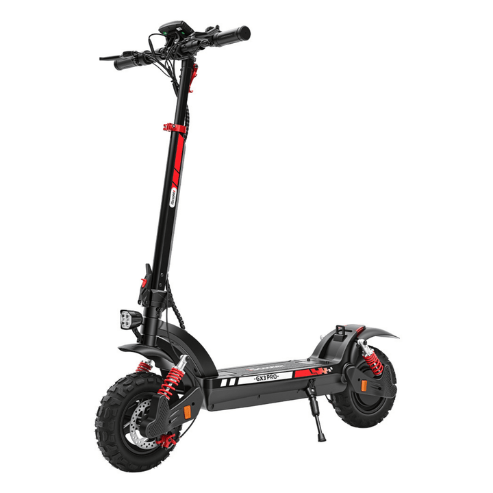 iScooter GX3 Pro elsparkcykel snett framifrån