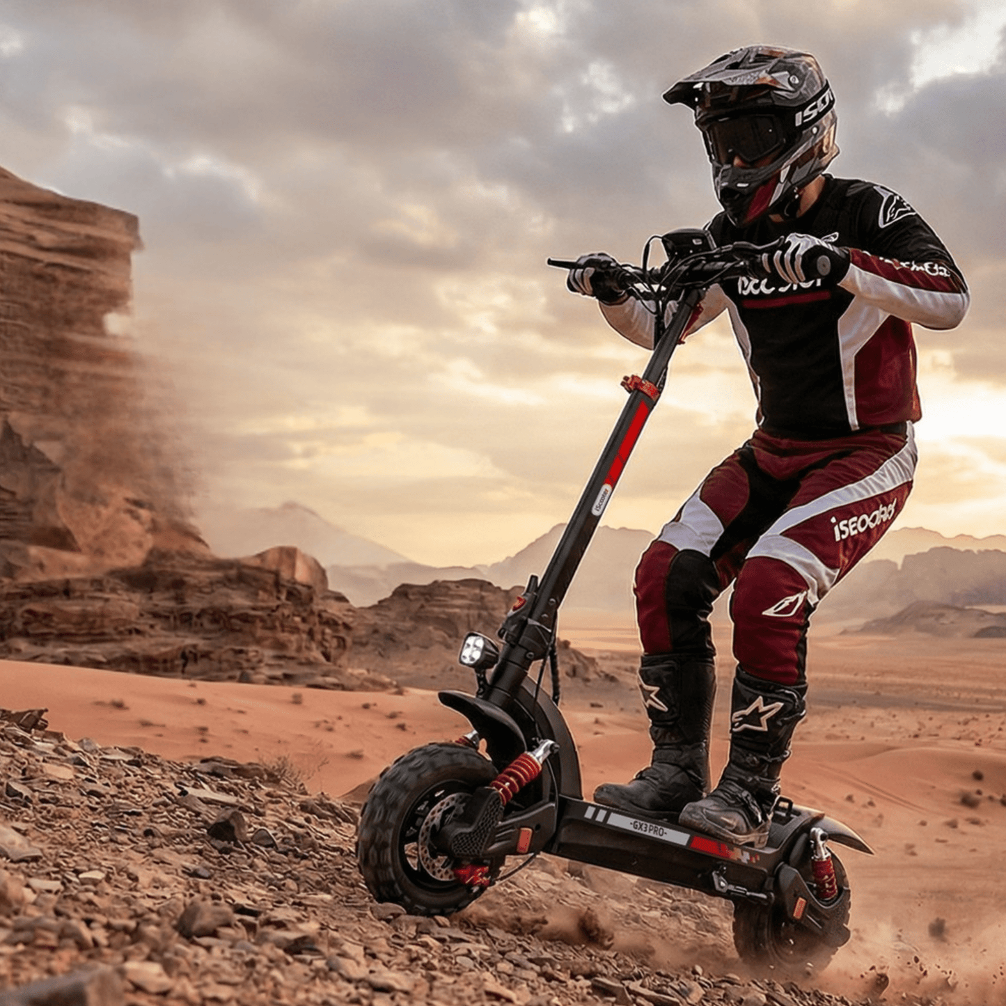 iScooter GX3 Pro - Elsparkcykel - Wheelyshop