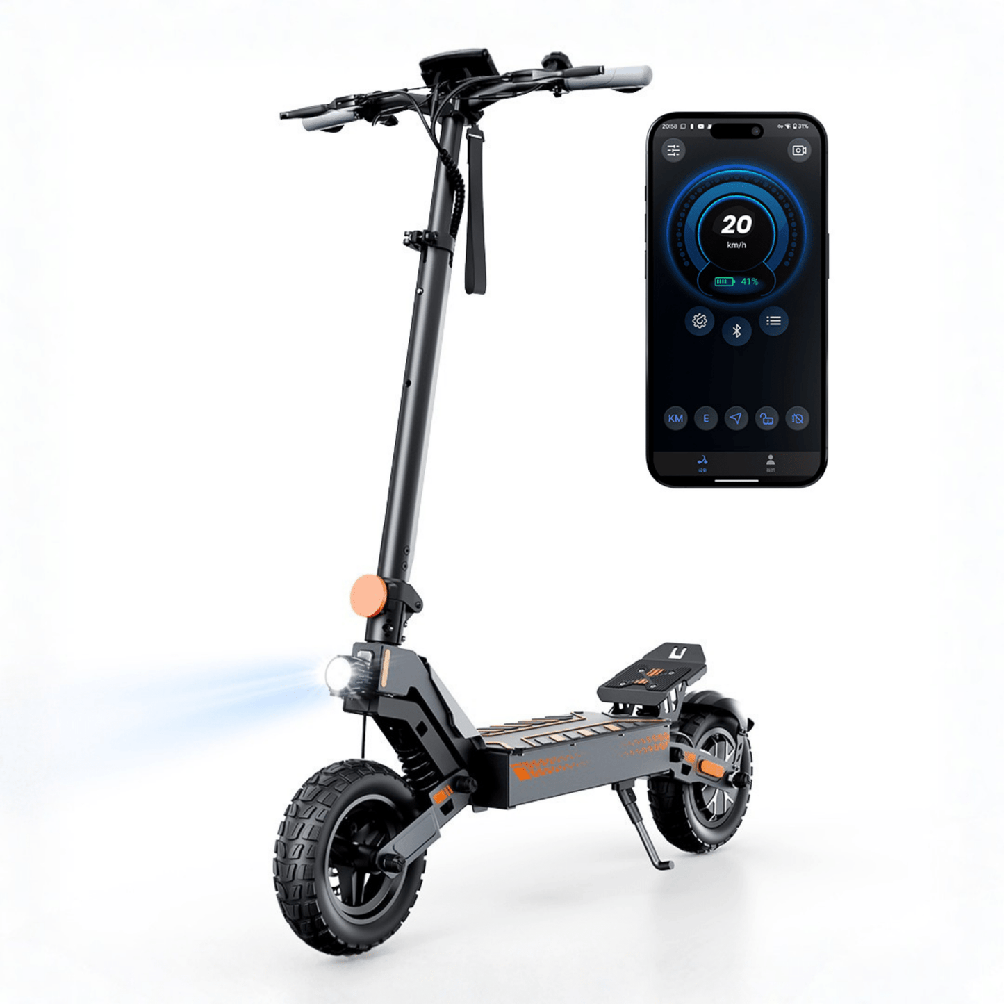 iScooter W10 - Electric scooter - Wheelyshop