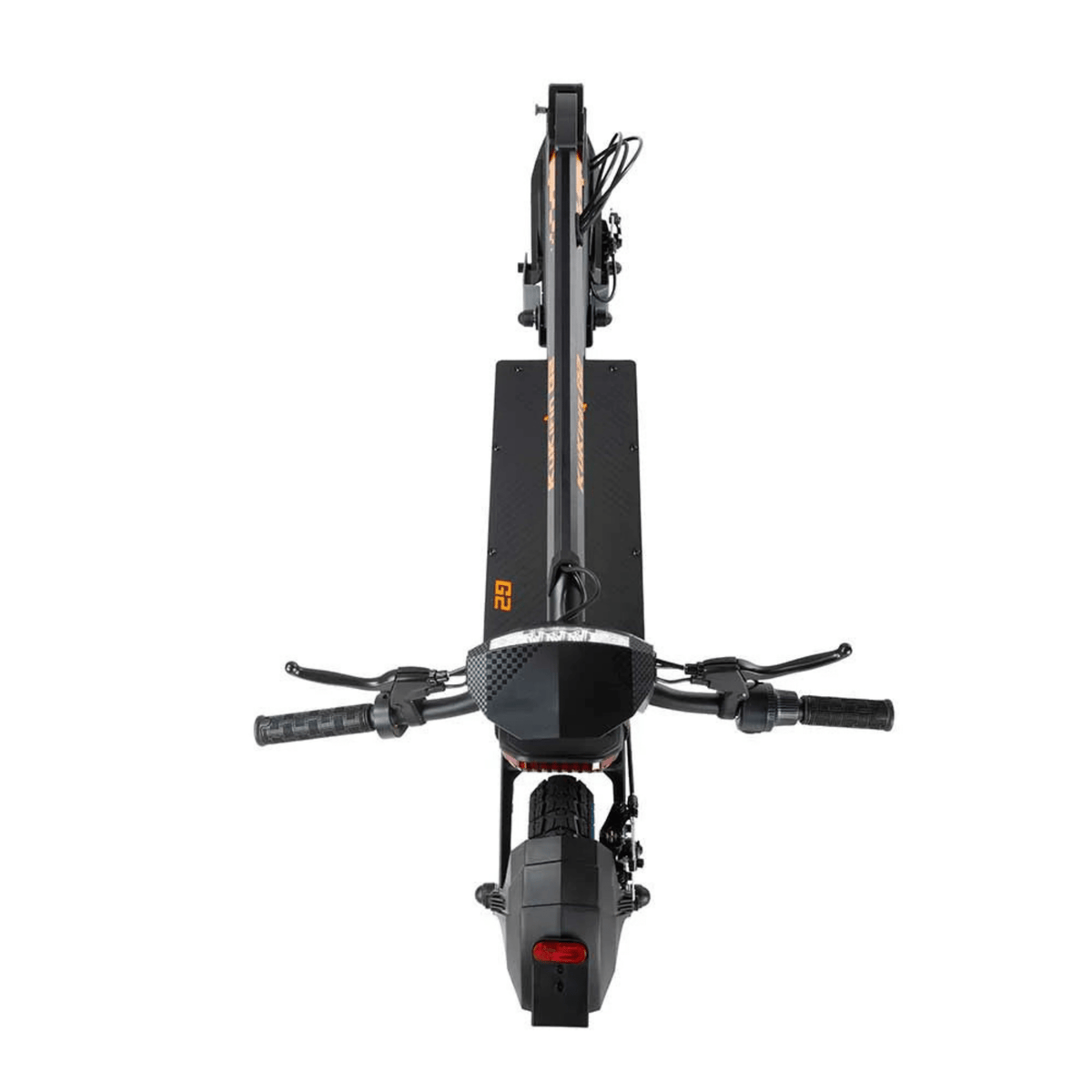 KuKirin G2 VMP elsparkcykel ovanifrån