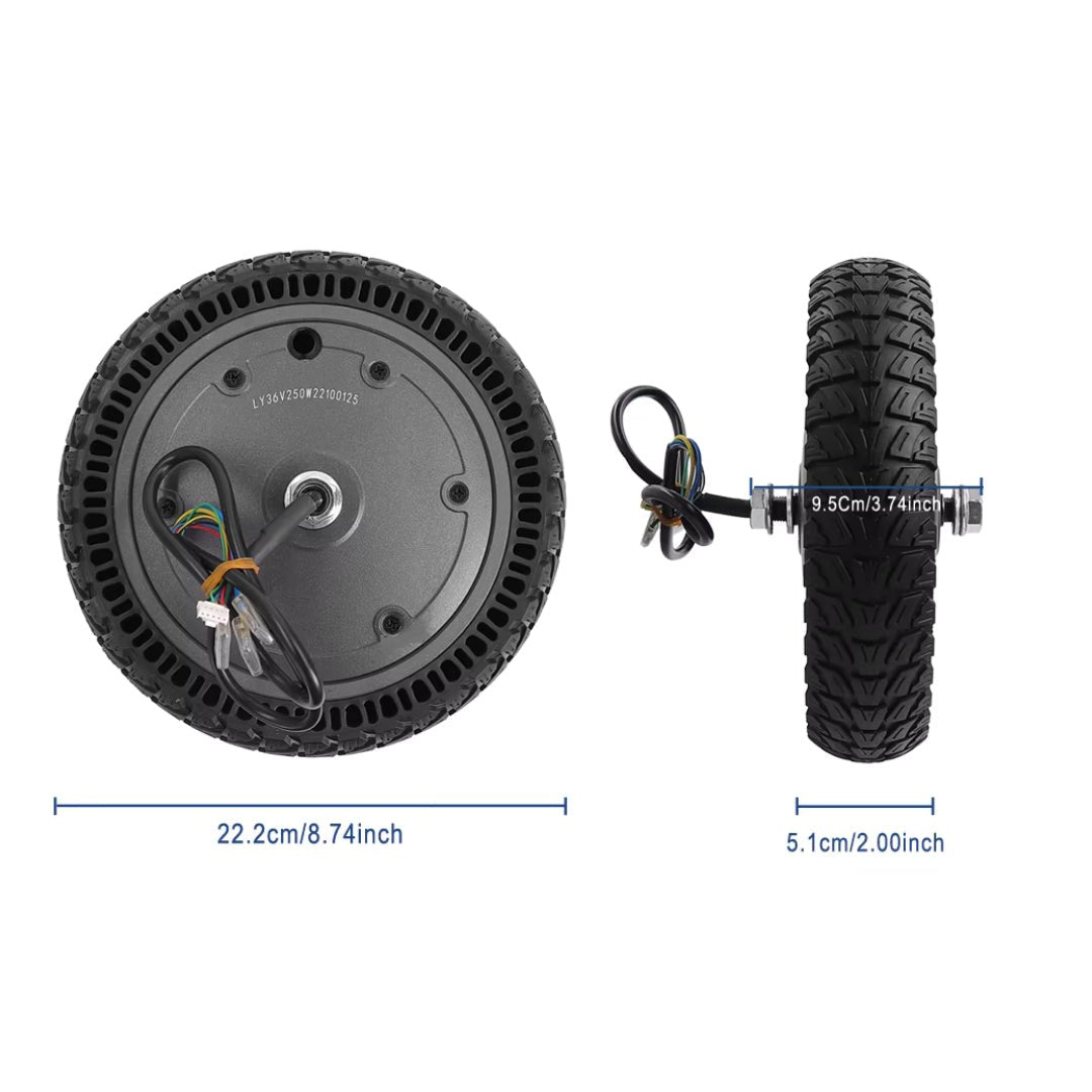 Motorhjul Honeycomb 250W Xiaomi M365/1S/Essential - Reservdel - Wheelyshop