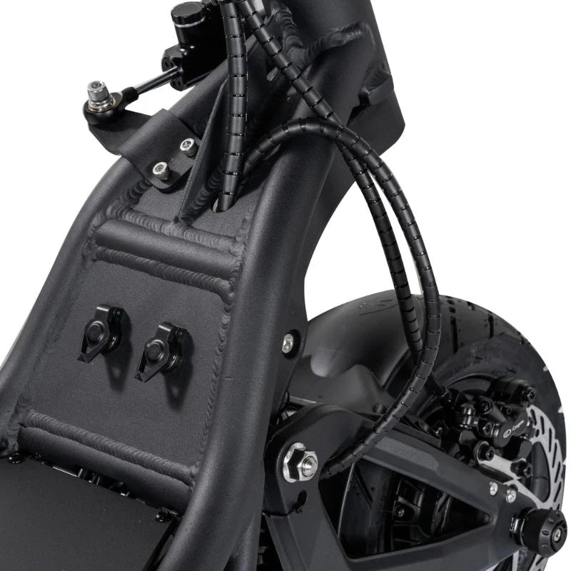 Detalj på NAMI BURN-E 3 MAX elsparkcykel