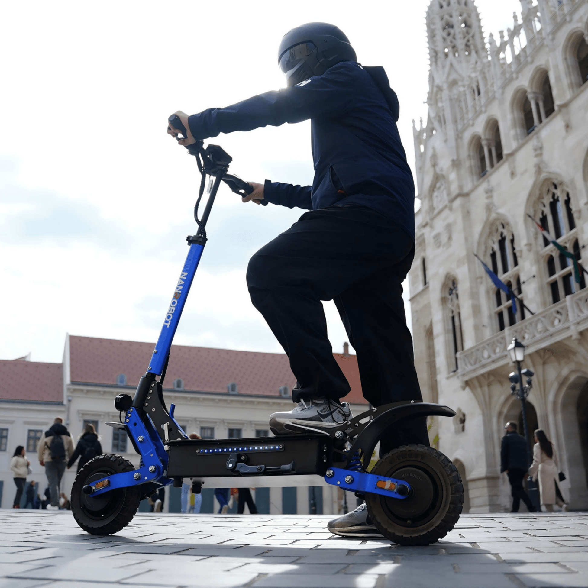 Nanrobot D4+MAX - Elsparkcykel - Wheelyshop