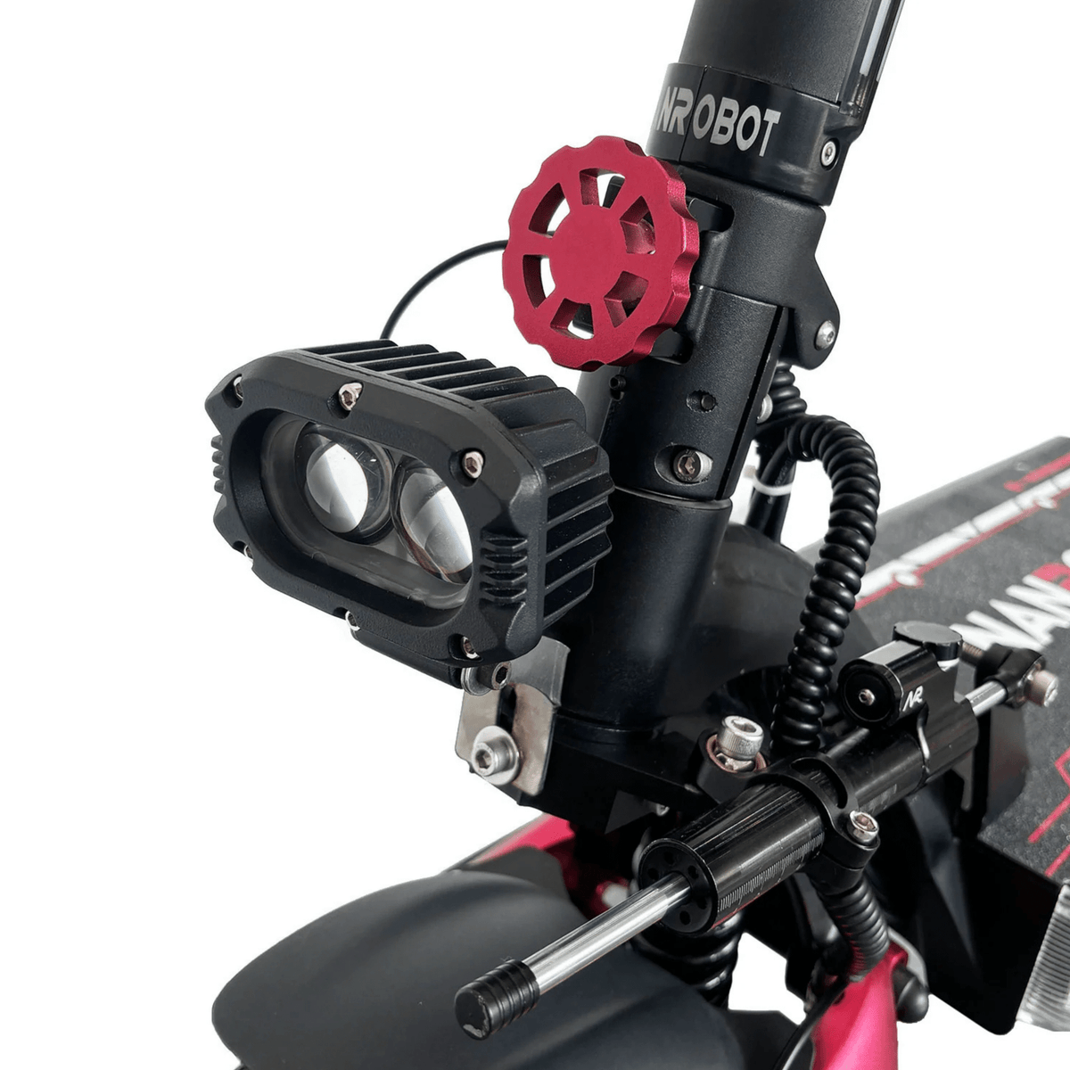 Framlampan på Nanrobot LS7+