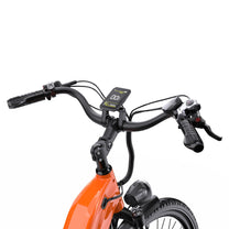 Styret på OneSport OT05 Pro i färgen orange